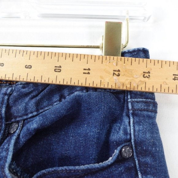 TORY BURCH Jeans Women 26 Blue‎ Denim Cropped Skinny Low Rise Medium Wash 26x24 - Picture 5 of 10